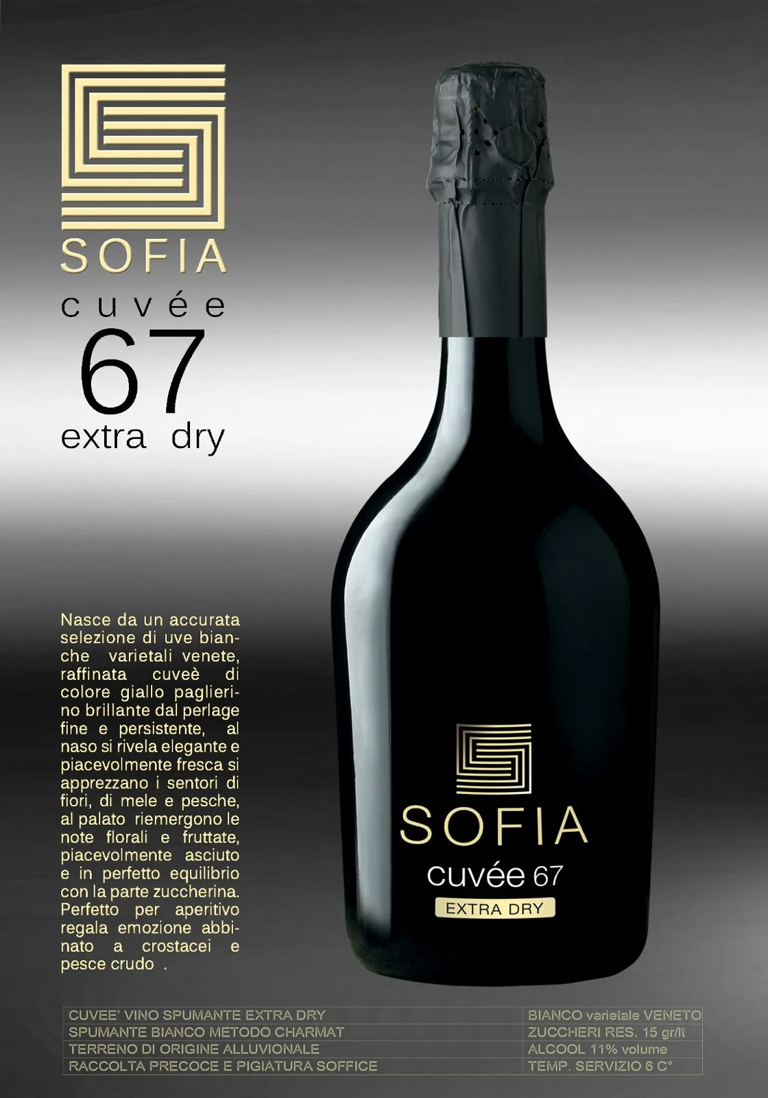 SOFIA Cuvée 67 Extra Dry